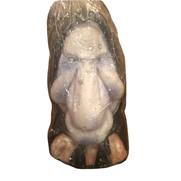 NWT VINTAGE Rare 1997 Paper Magic Group Spooky Witch Art Wax Candle Halloween - Picture 2 of 6